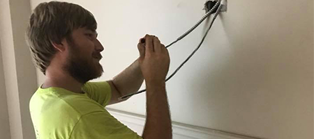 Electrician Conducting Electrical Repair - Fayetteville, WV